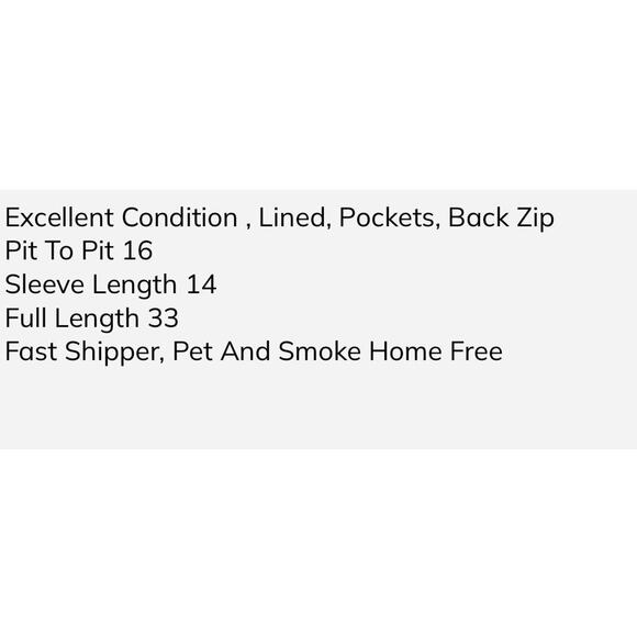 Petal & Pup Dress Women's XL Black Puff Sleeve Square Neck Lined Pockets Zip - Picture 10 of 10